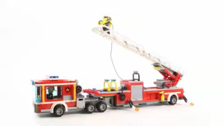 Lego City 60112 Fire Engine - Lego Speed Build смотреть онлайн