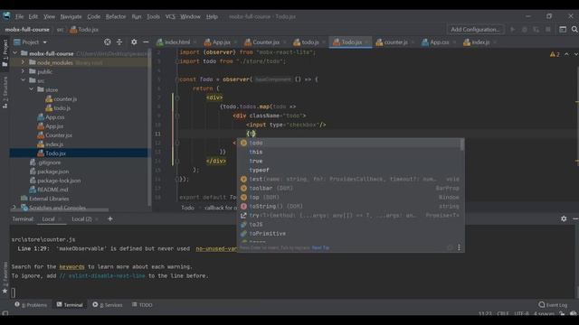 Mobx & React Полный курс 2021 смотреть онлайн