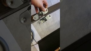 установка скрытых петель как я делаю