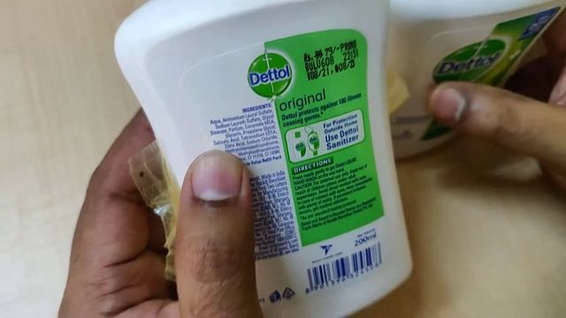 Dettol Liquid Dispenser, Original Hand Wash 3x200 ml Unboxing смотреть онлайн