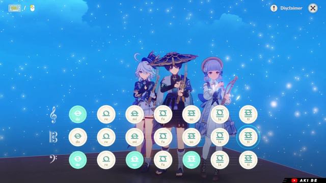 Tsuki ga Kirei ED [ Midi ] Windsong Lyre Cover【Genshin Impact】 смотреть онлайн