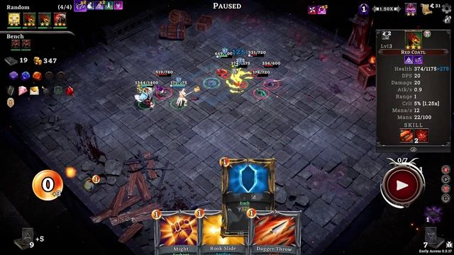 Hadean Tactics: Patch 0.5.17 - 2nd full clear as weekly hero. MVP of this run is Red Coatl! смотреть онлайн