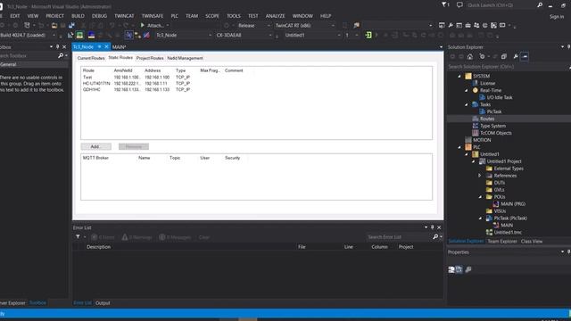 TwinCAT 3 and Node-Red ADS config смотреть онлайн