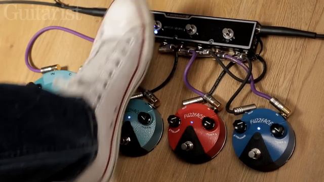 Dunlop Fuzz Face Mini FFM1 Silicon, FFM2 Germanium & FFM3 Jimi Hendrix pedal demo смотреть онлайн