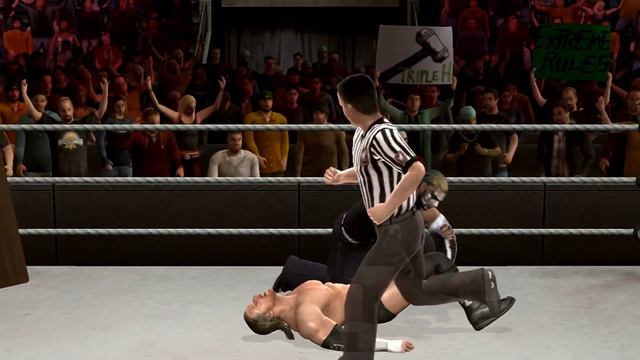 WWE SmackDown VS Raw 2010 PS3 - Jeff Hardy VS Triple H - Extreme Rules [2K][mClassic] смотреть онлайн