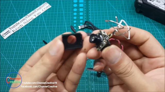 Assemble - DIY Drone Micro FPV Quadcopter DM002 смотреть онлайн