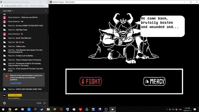 Playing Undertale Fan Fights смотреть онлайн