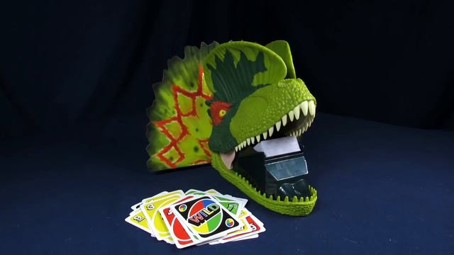 UNO Attack Jurassic World Electronic Dilophosaurus Dinosaur Spitting Game - Board Gamers смотреть онлайн