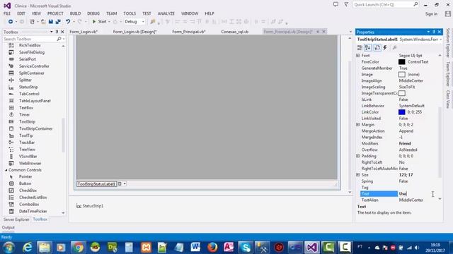 VB.NET AULA 03 - TELA PRINCIPAL COM DATA/HORA смотреть онлайн
