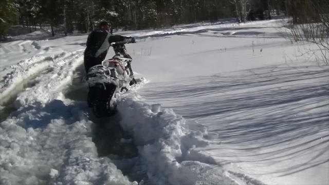 Сноубайк - смотрим, что может. ЭНДУРО на гусенице | SNOWBIKE смотреть онлайн