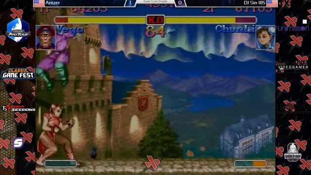 [TXS16] Antzer Vs DJ Sin 185 - Super Street Fighter 2 Turbo смотреть онлайн