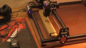 штамп на лазерном гравере ORTUR