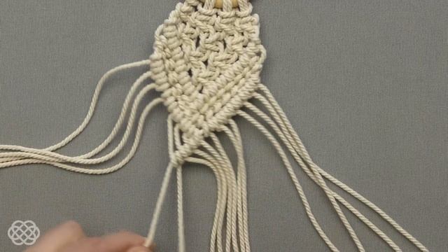 Mini Macramé Plant Hanger DIY Boho Home Decor for Plants смотреть онлайн