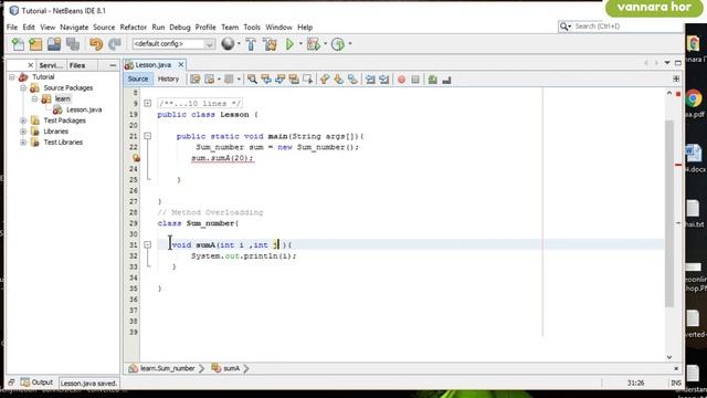 java class method overloading смотреть онлайн