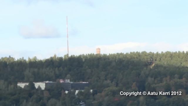 Pyynikki tower filmed with Canon EOS 600D from the distance of 2 km смотреть онлайн