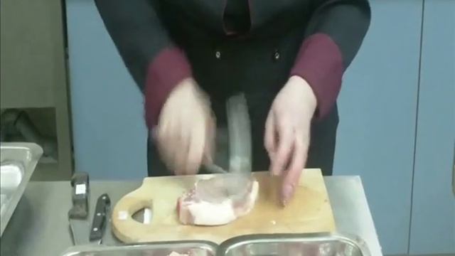 Порционные полуфабрикаты из свинины. смотреть онлайн