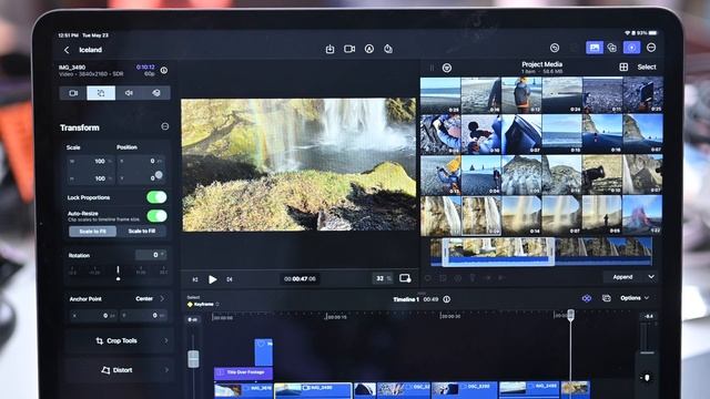How to Use Final Cut Pro on iPad! смотреть онлайн