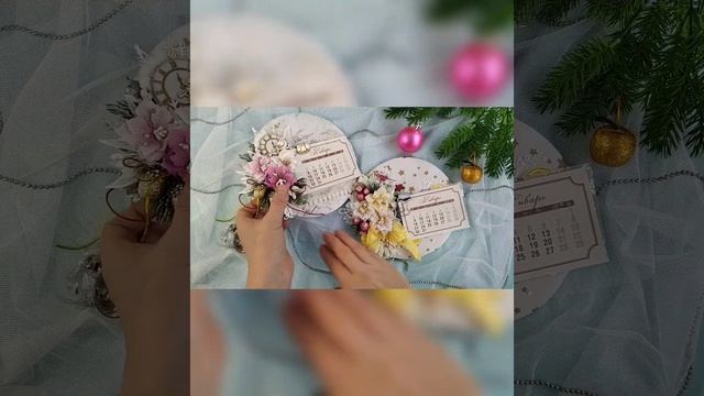 Новогодние календари- магниты на 2023 год. смотреть онлайн