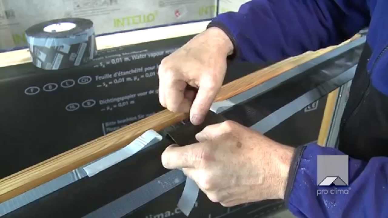 Укладка ветрозащиты для изоляции Pro Clima CONTEGA EXO смотреть онлайн