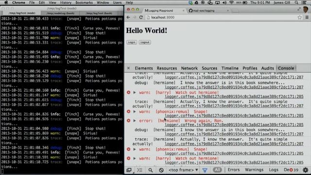 James Gill: A new logger for Meteor -- Devshop 9 Lightning Talk смотреть онлайн