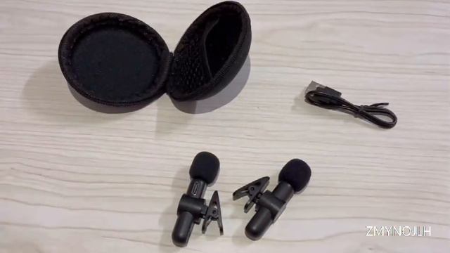 2.4G Wireless Lavalier Microphone Noise Cancelling Audio Video Recording for iPhone/iPad/Android смотреть онлайн