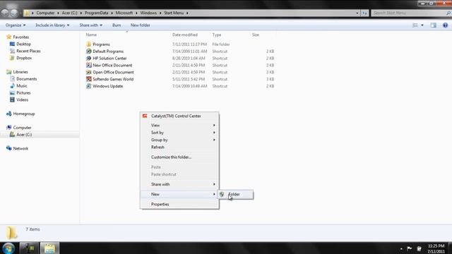 How to Add a Folder to Start Menu смотреть онлайн