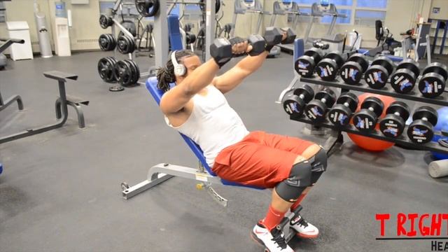 Tutorial | Front Incline Dumbbell Raise смотреть онлайн