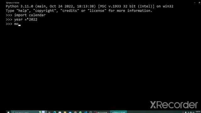 How to show Calendar by using Python for beginners(Python Tutorial #1) смотреть онлайн