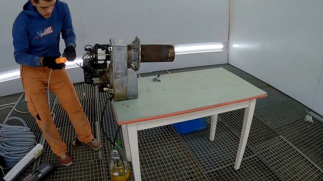 дизельная горелка ELCO, для обогрева окрасочной камеры 178 kWt смотреть онлайн