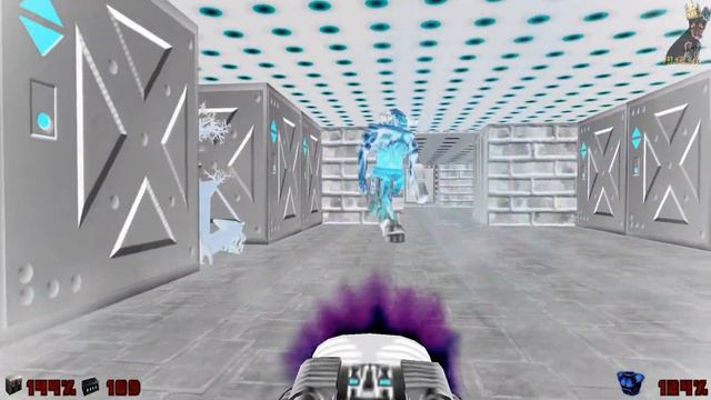 Doom 2 (jDoom) 100% walkthrough - Level 32 Grosse (all secrets) смотреть онлайн