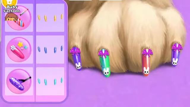 Animals Care Games for Kids - Animal Christmas Hair Salon Maker Up Animals - Fun Game For Kids #50 смотреть онлайн