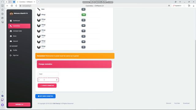 Бесплатная косметика в майнкрафте! Cmpack client 1.8.9. смотреть онлайн