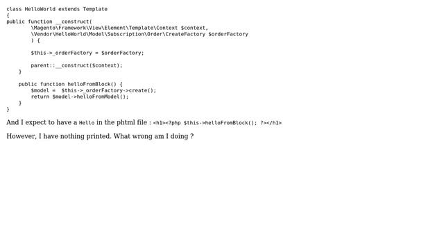 Magento: Call a custom model function from phtml file смотреть онлайн