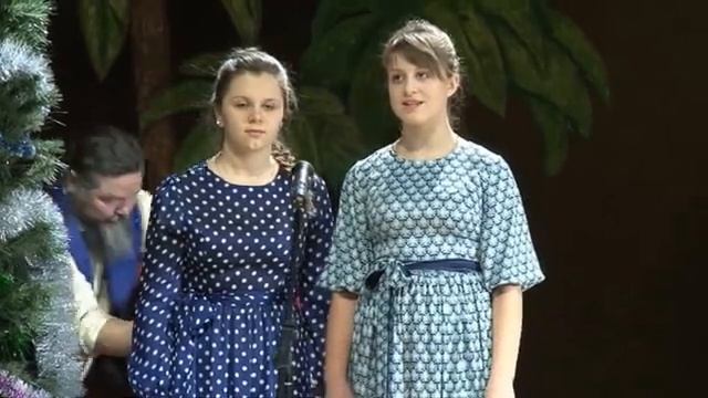 Рождественская постановка "Зимний месяц" смотреть онлайн