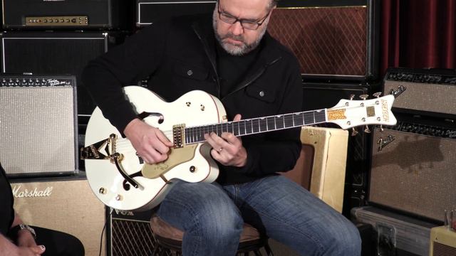 Gretsch G6136T-59GE Vintage Select Edition 1959 White Falcon  •  Wildwood Guitars Overview