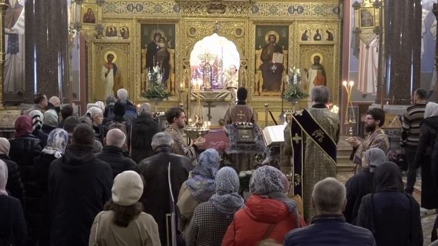 13.04.2023 Великий Четверг. Вечерня и Литургия. Воспоминание Тайной Вечери смотреть онлайн