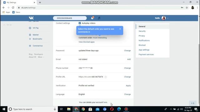 How To Delete VK Account Permanently 2020 | New Method Delete VK Account | VK Account Setting смотреть онлайн