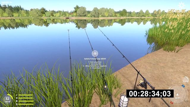 Russian Fishing 4 - Bernsteinsee Happy Hour Activ Spot. 74 Fische 600 Silver 1 Stunde смотреть онлайн