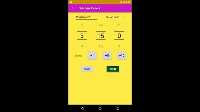 [Android] Kitchen Timers app (4.x version) смотреть онлайн