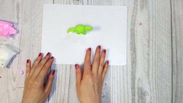 Как лепить динозавра из плстилина с детьми пошагово? Видео-урок по лепке из воздушного пластилина смотреть онлайн