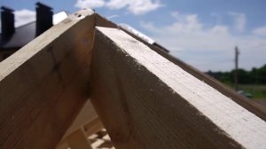 Устройство кровли. Часть 4. Диагональные стропила, нарожники, валмы.