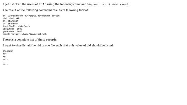 DevOps & SysAdmins: How to list uid of all the users of LDAP? (2 Solutions!!) смотреть онлайн