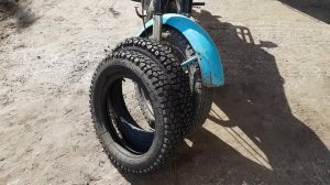 ЛУЧШАЯ резина на мотоцикл Восход!