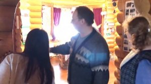 Дом из оцилиндрованного бревна по проекту Лесная Сказка. Опыт  строительства  и эксплуатации.