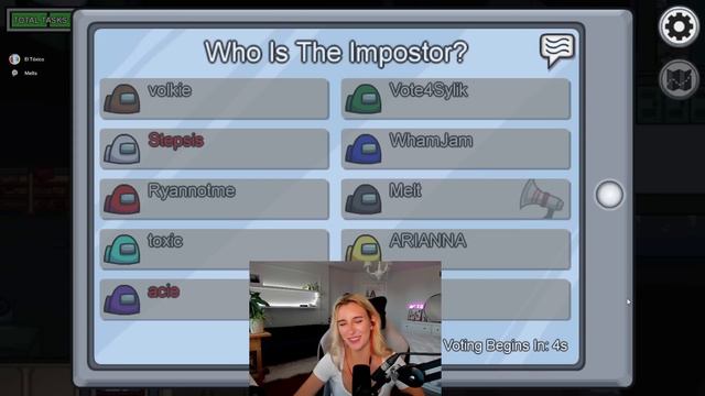 Among Us Madness | Twitch Streamers Forget To Mute in Among Us! #1 смотреть онлайн