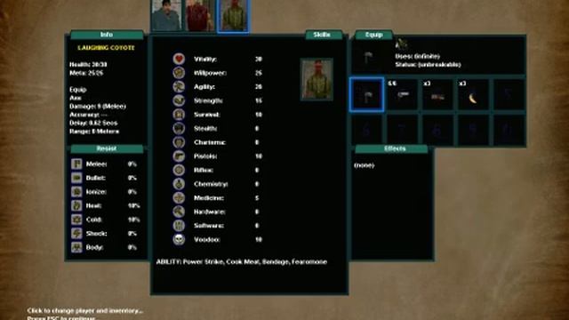 Brigand Character Screen смотреть онлайн