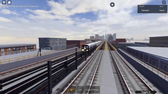 Roblox PTA 5 Avenue Line R179 B Train From Panthalassic Avenue To 78 Street-Waterside Blvd смотреть онлайн