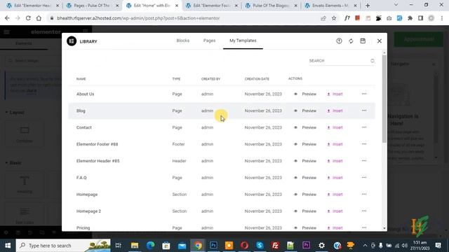 How to Import JSON Page Template Format in Elementor Pro WordPress смотреть онлайн