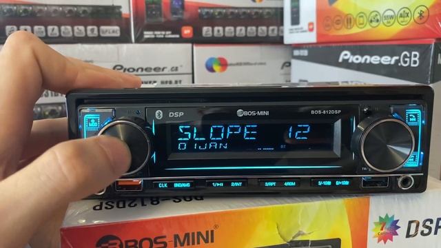 Автомагнитола bos-mini 812 dsp смотреть онлайн