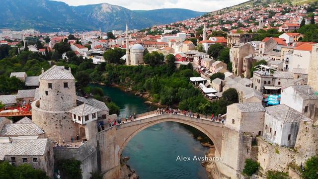 Mostar. Bosnia And Herzegovina. Мостар. Босния и Герцеговина.